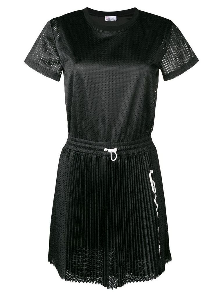 RedValentino sports jersey dress - Black