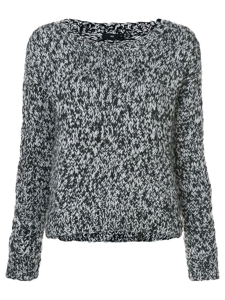 Voz knitted jumper - Black