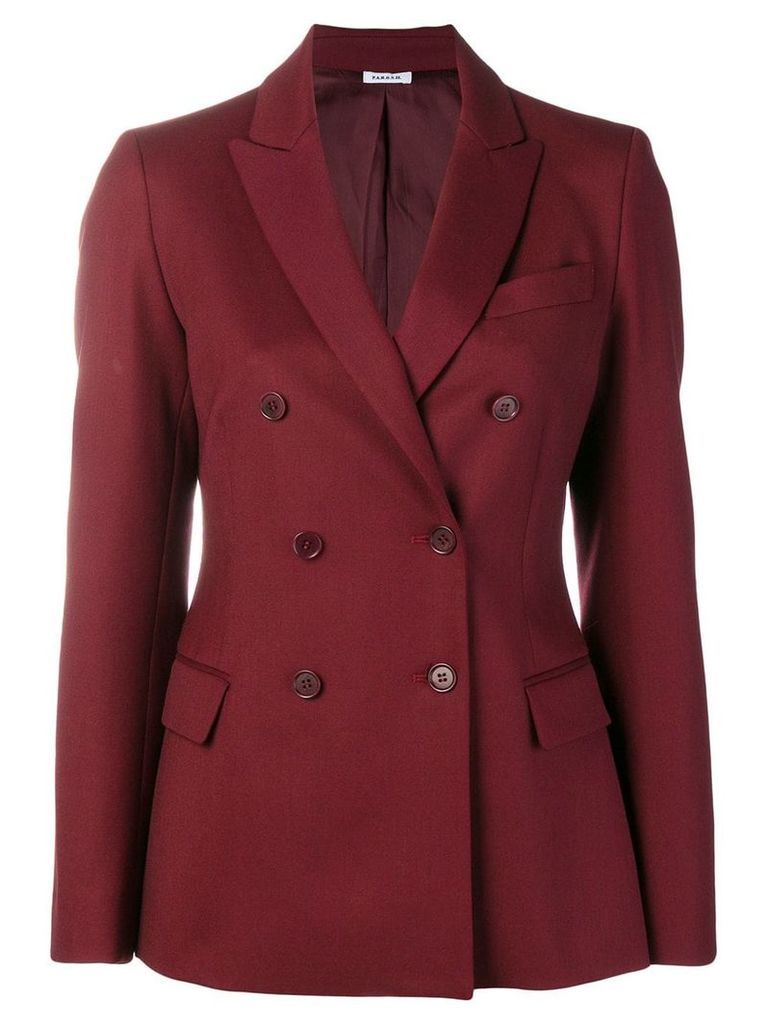 P.A.R.O.S.H. classic buttoned blazer - Red