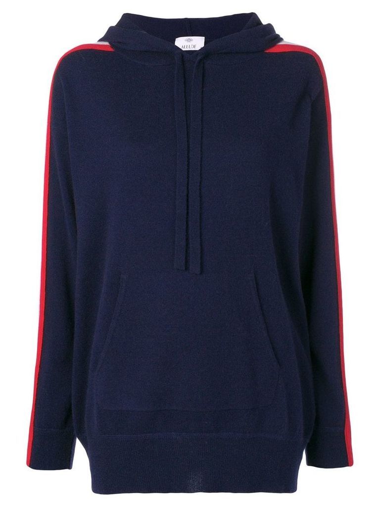 Allude hooded jumper - Blue