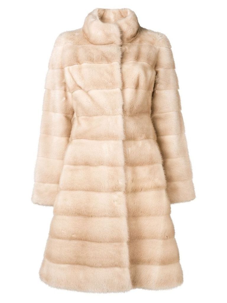 Liska Valencia coat - NEUTRALS