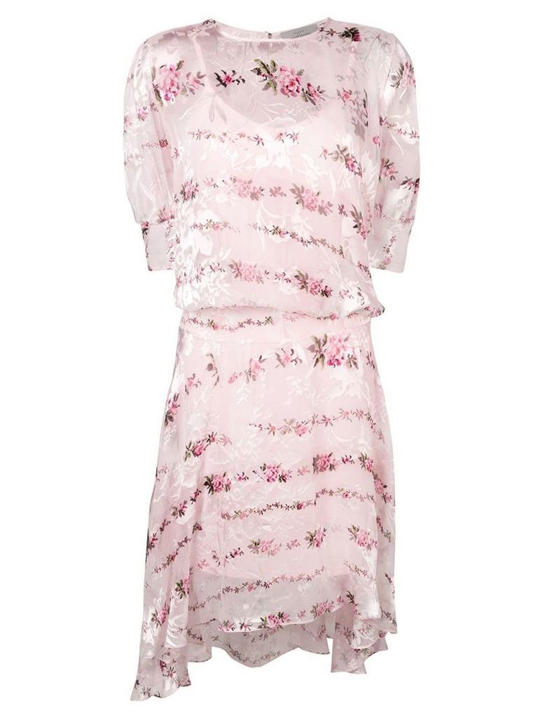Preen By Thornton Bregazzi petal print dress - PINK