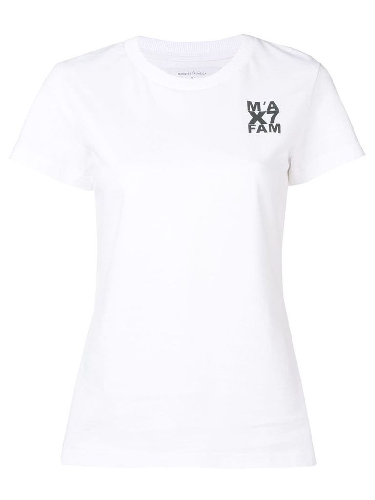 Marques'Almeida 7 For All Mankind x Marques Almeida logo print T-shirt