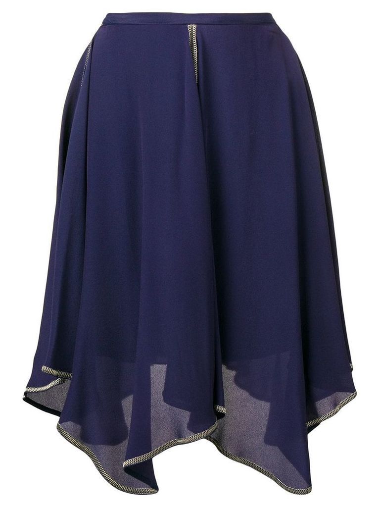 See By Chloé draped skirt - Blue