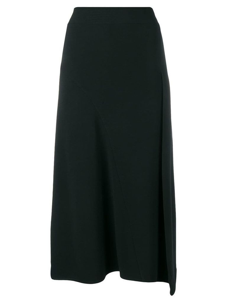Victoria Beckham panelled cady skirt - Black