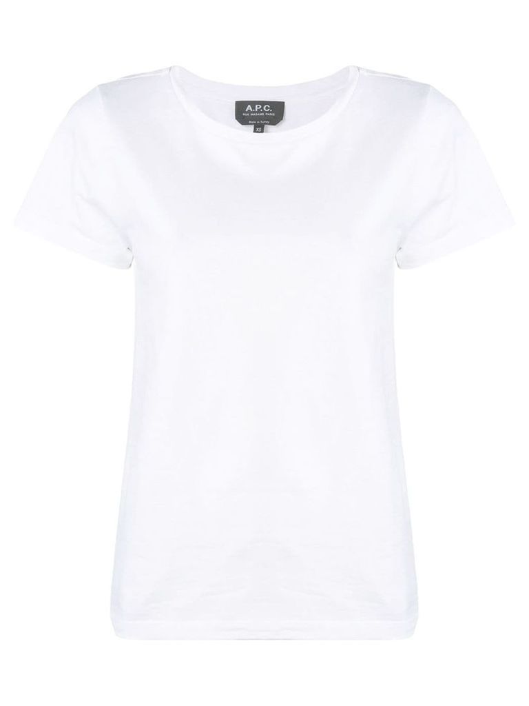 A.P.C. fitted T-shirt - White