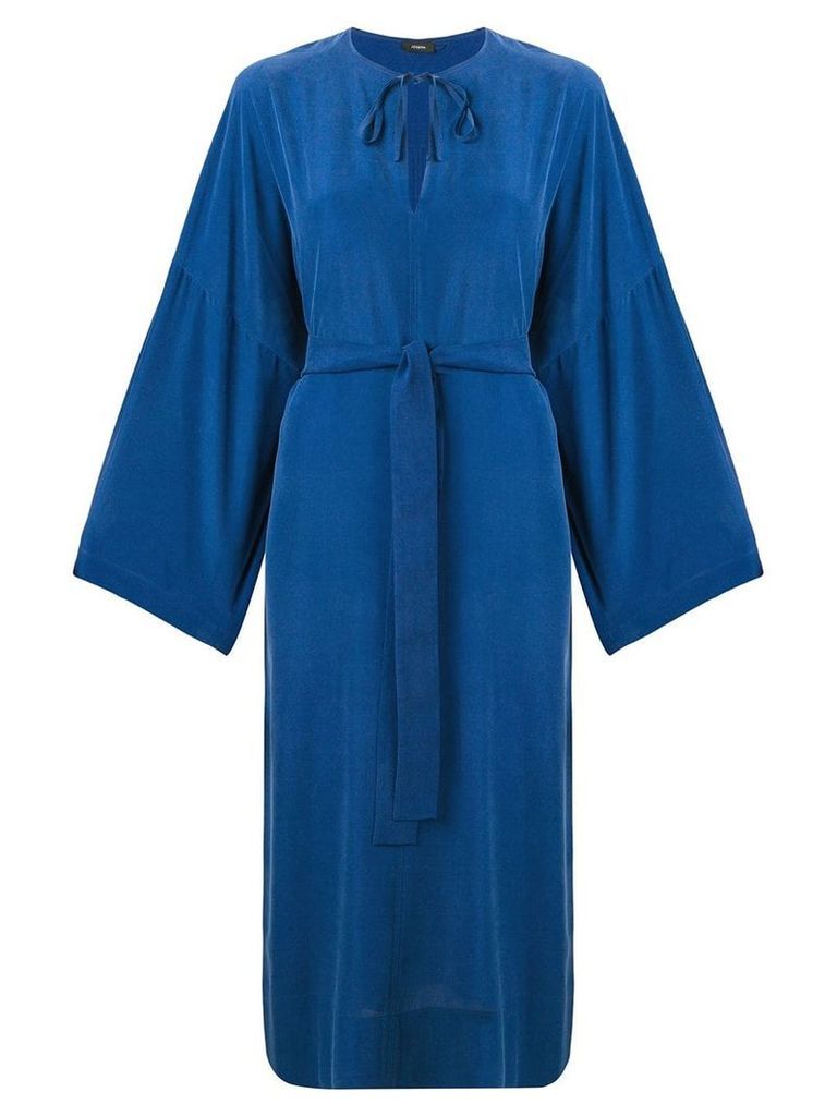 Joseph belted dress - Blue