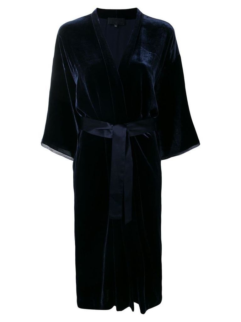 Nili Lotan rey kimono dress - Blue