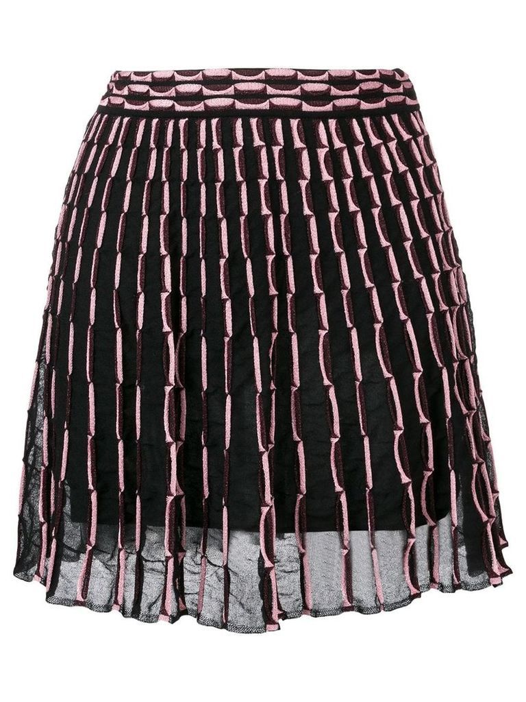 M Missoni patterned skirt - Black