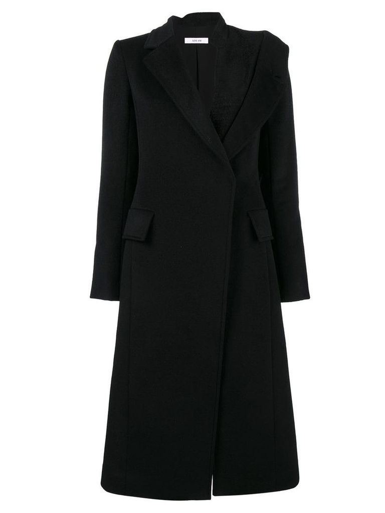 Adeam asymmetric tailored coat - Black