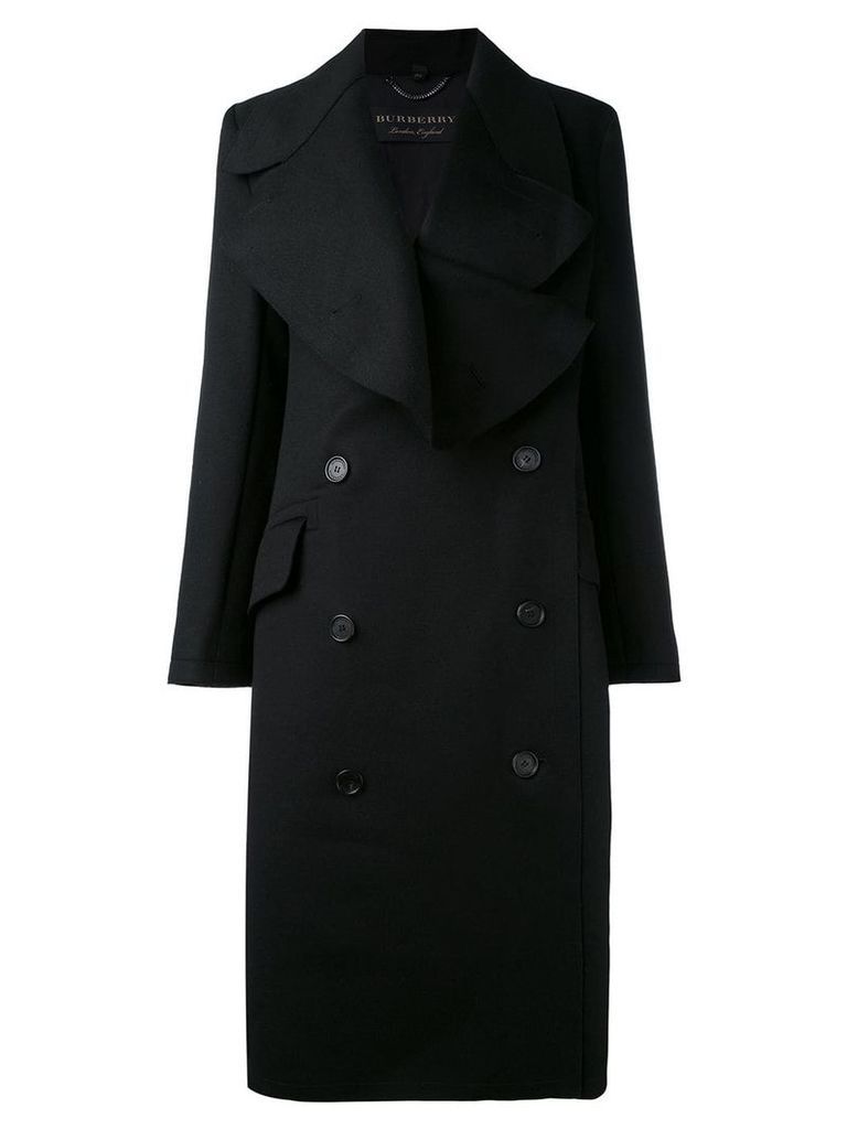 Burberry double-breasted coat - Black