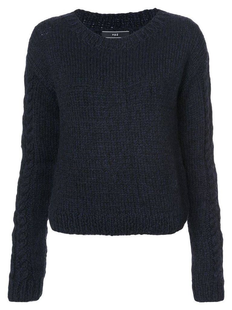 Voz knitted jumper - Black