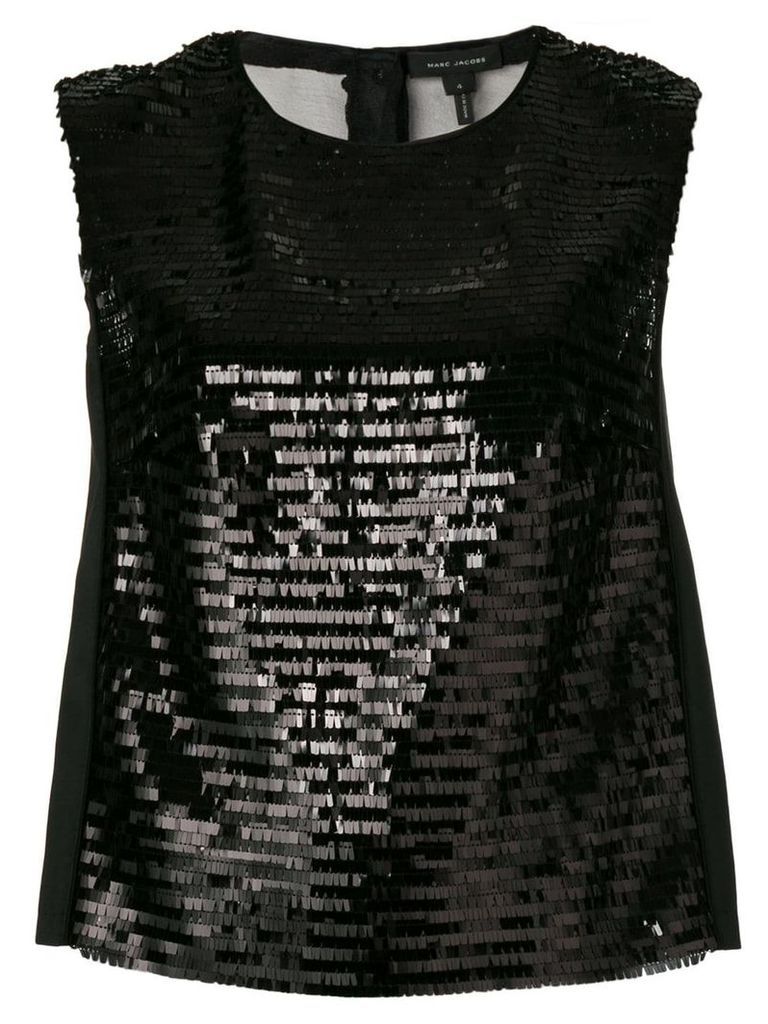 Marc Jacobs sequin shell top - Black