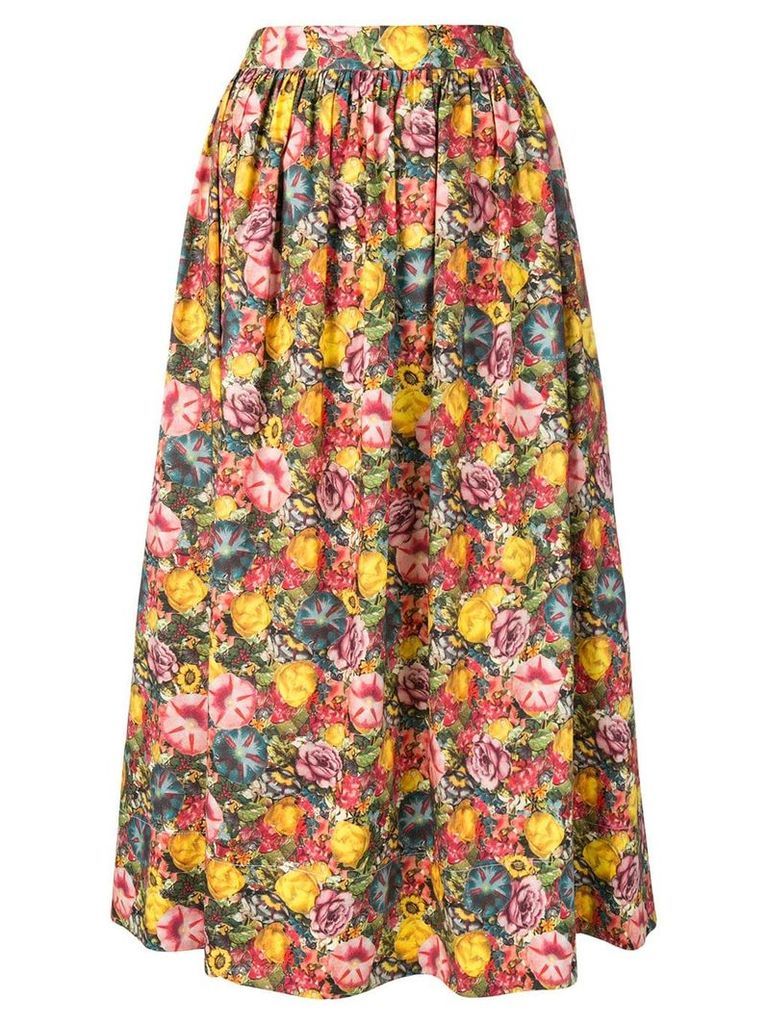 Marni floral skirt - PINK