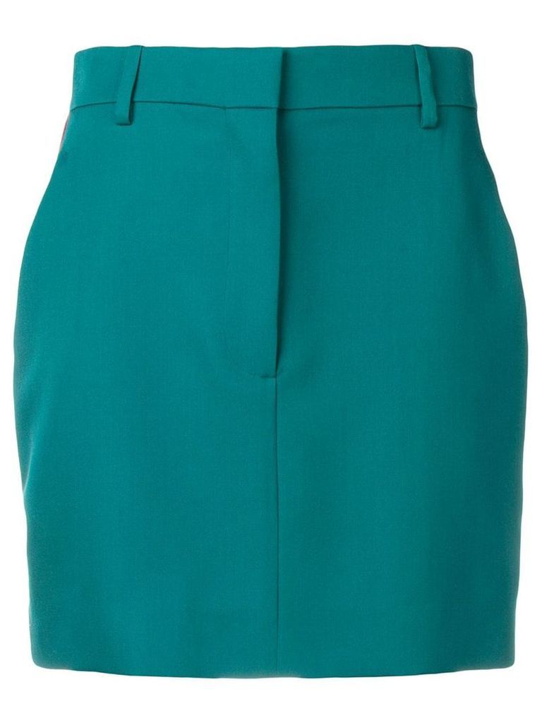 Calvin Klein 205W39nyc straight mini skirt - Green