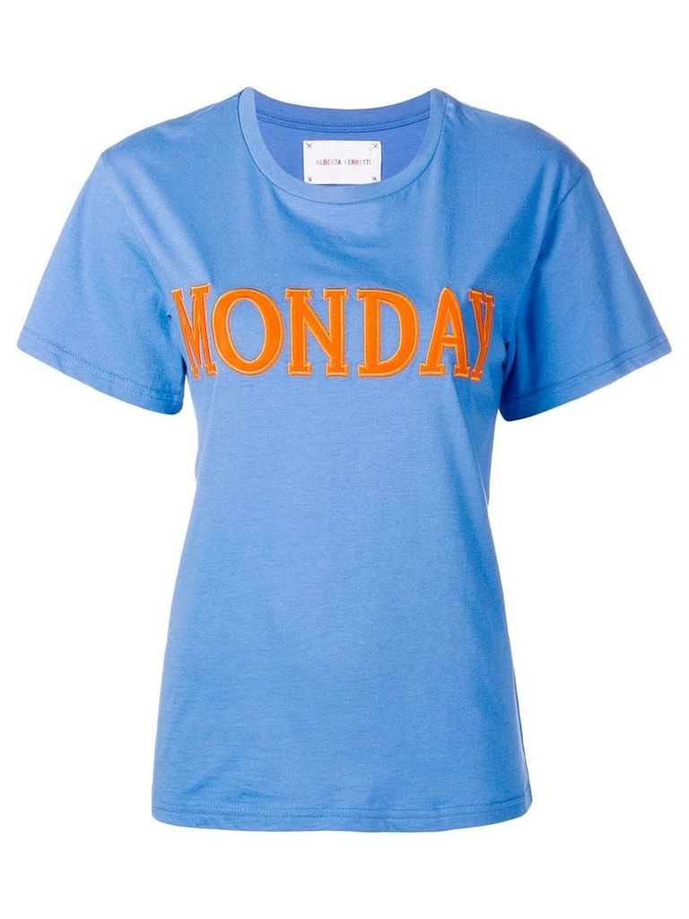 Alberta Ferretti Monday T-shirt - Blue