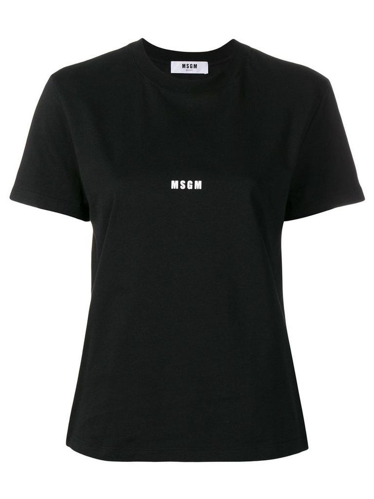 MSGM logo T-shirt - Black