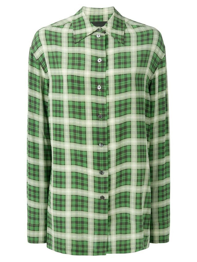Marc Jacobs tartan pattern shirt - Green