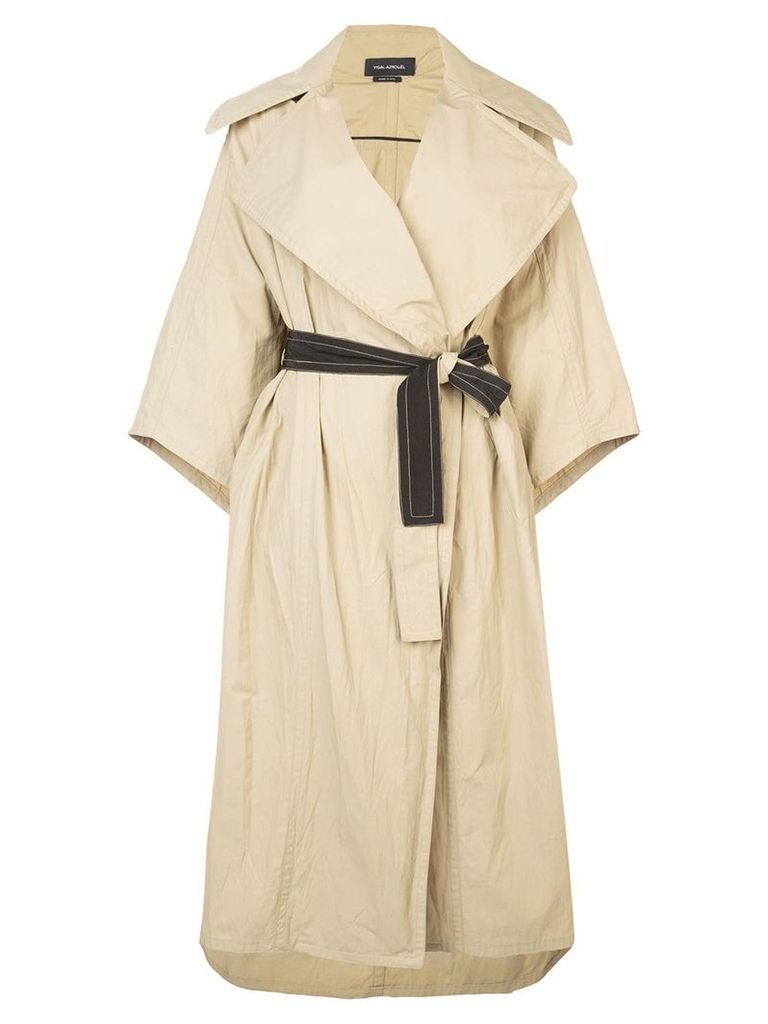 Yigal Azrouel oversized trench coat - Neutrals