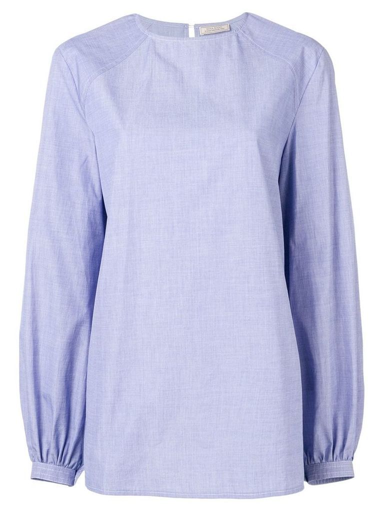 Nina Ricci oversized blouse - Blue