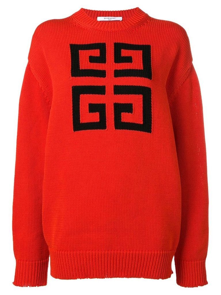 Givenchy 4G logo sweater - Red