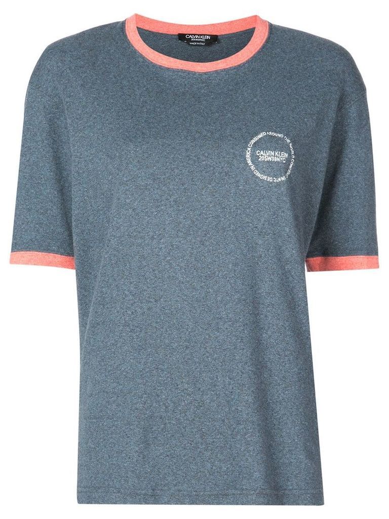Calvin Klein 205W39nyc logo print T-shirt - Grey
