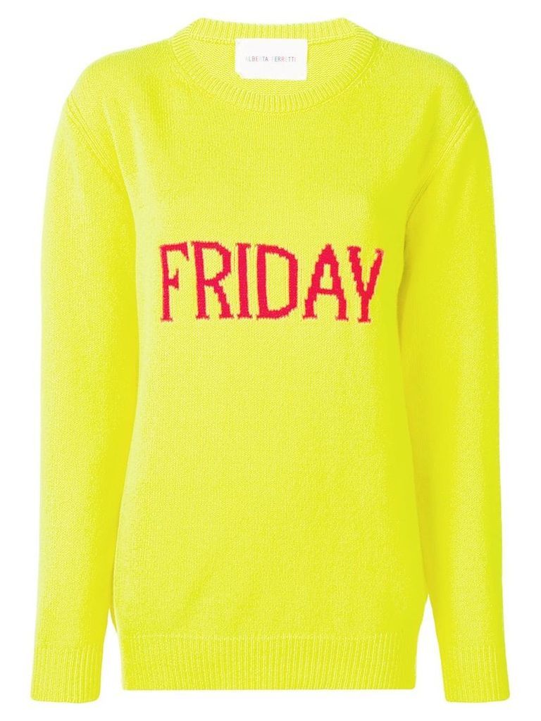 Alberta Ferretti Friday sweater - Yellow