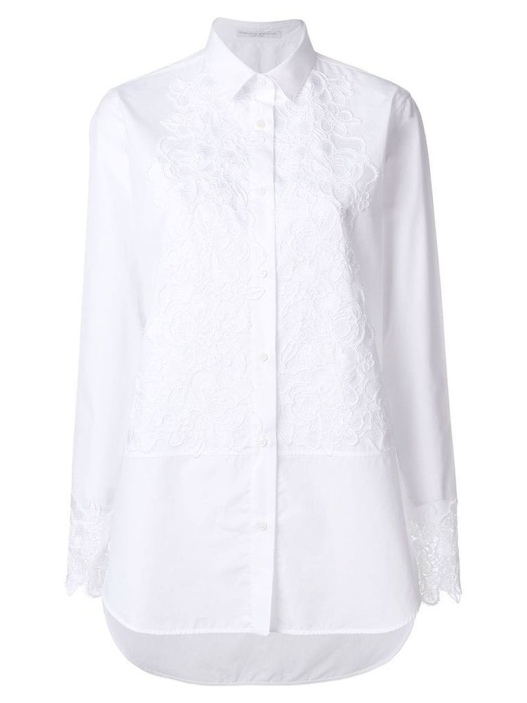 Ermanno Scervino embroidered shirt - White