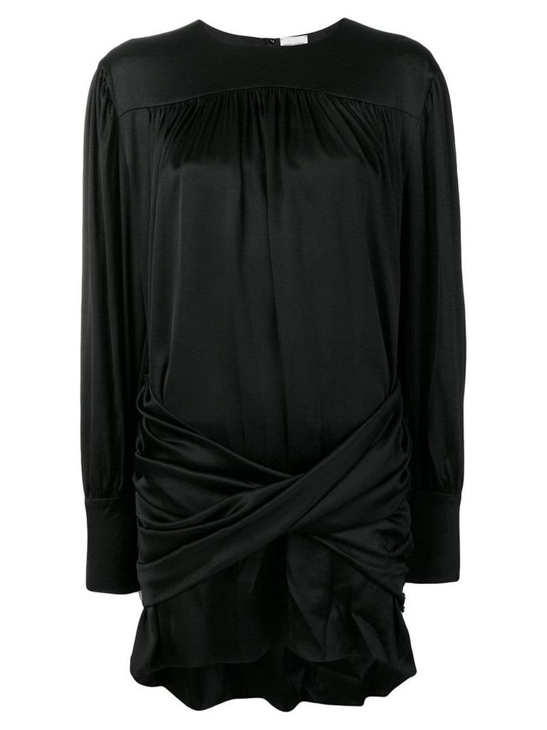 Magda Butrym pearl embellished cocktail dress - Black
