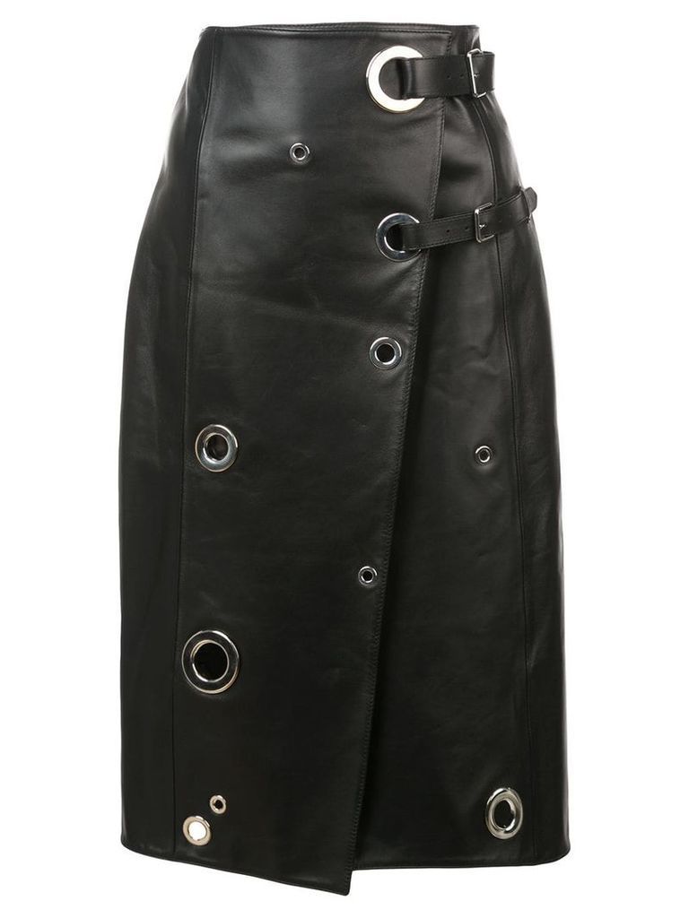 Altuzarra rivet wrap skirt - Black