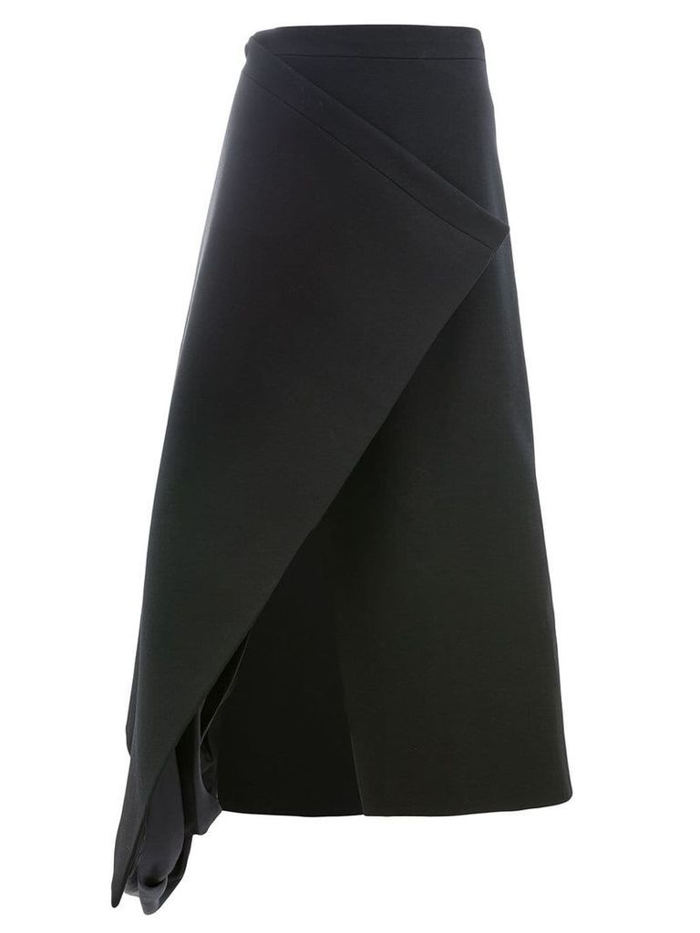 Y/Project front slit skirt - Black