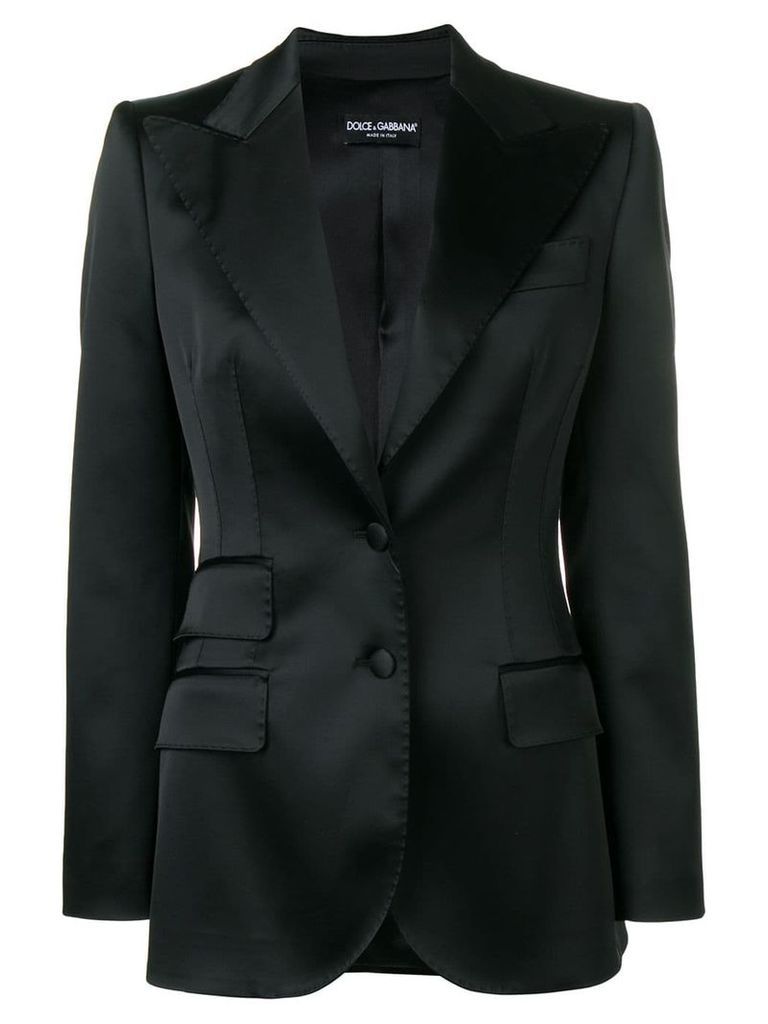Dolce & Gabbana single breasted blazer - Black