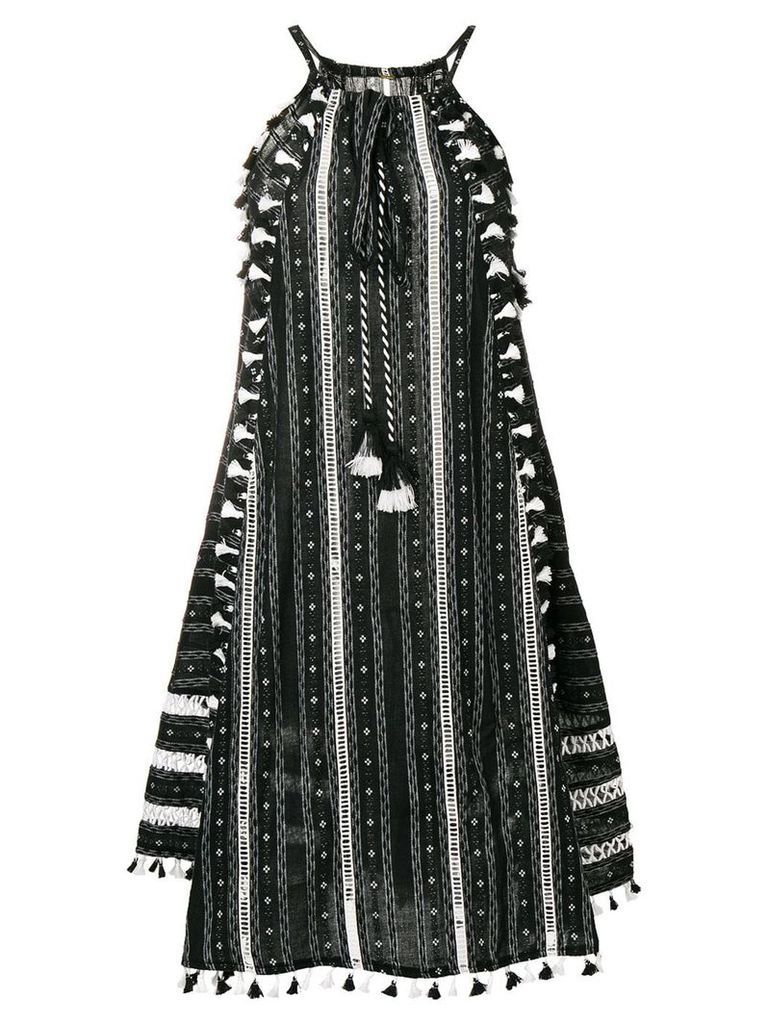 Dodo Bar Or embroidered midi dress - Black