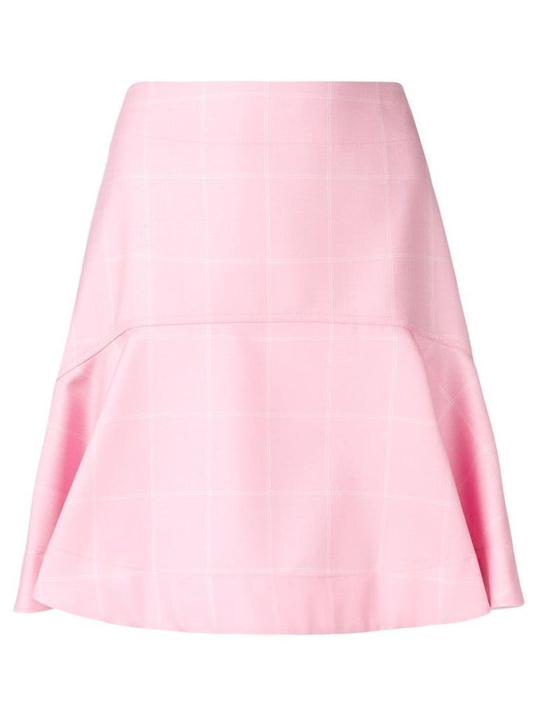 Calvin Klein 205W39nyc high waisted flared skirt - PINK