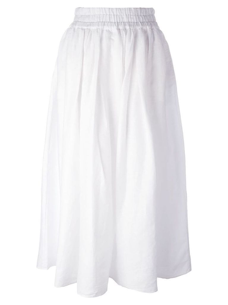 Aspesi pleated skirt - White
