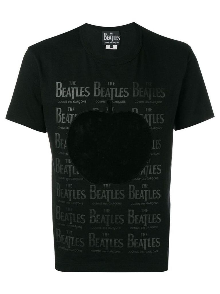 The Beatles X Comme Des Garçons The Beatles print T-shirt - Black