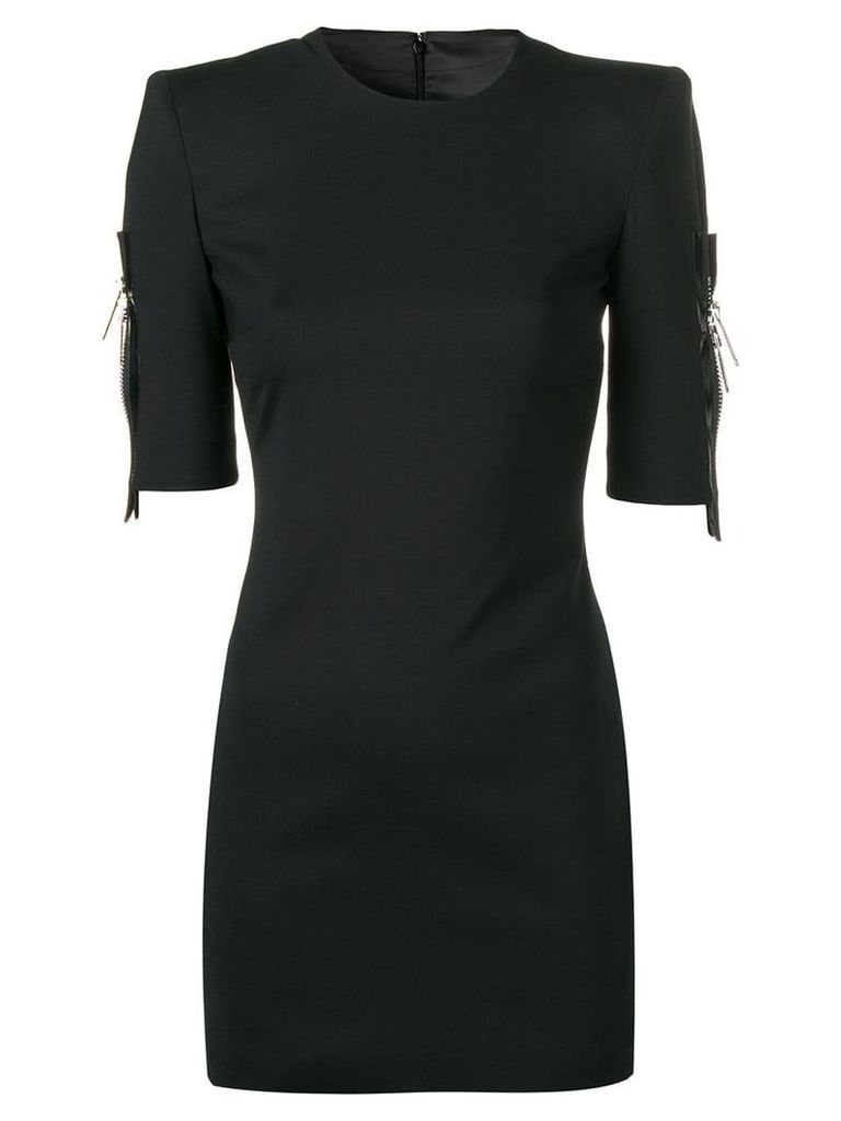 Dsquared2 structured shoulders mini dress - Black