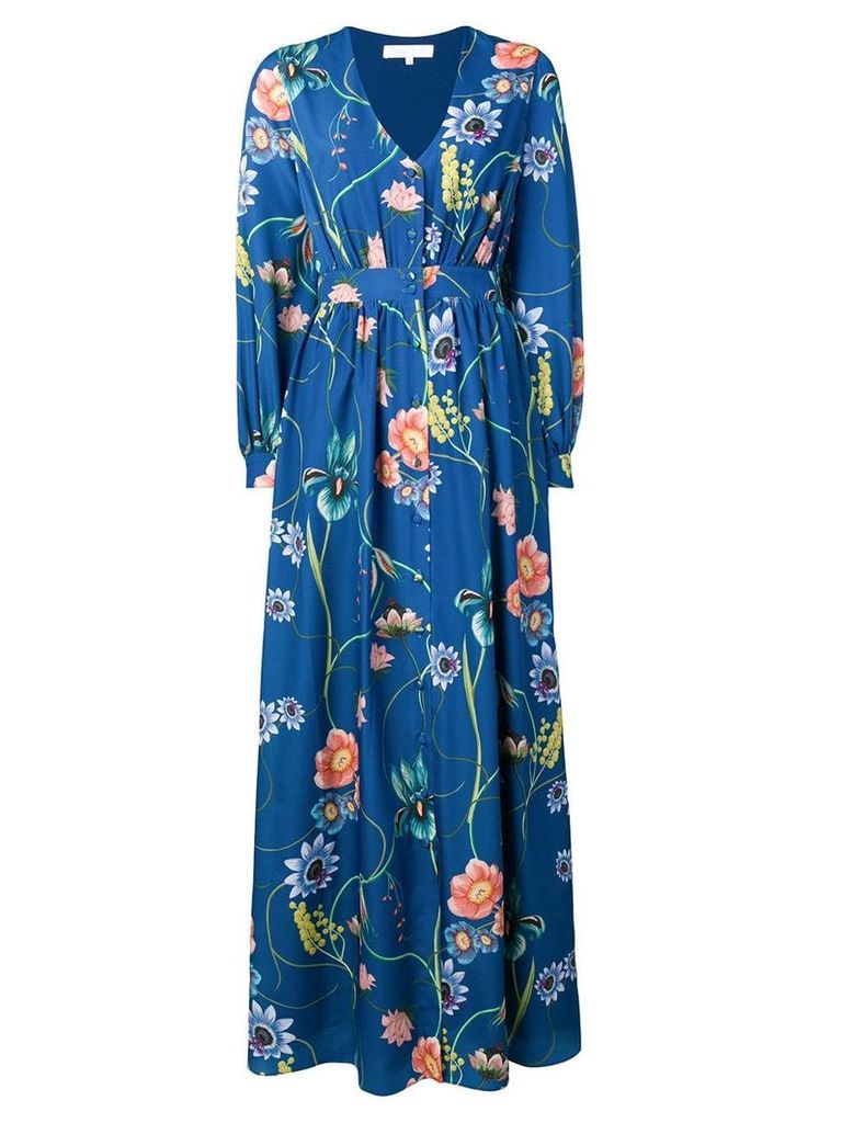 Borgo De Nor floral shirt dress - Blue