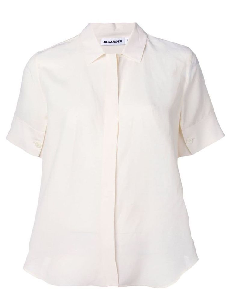 Jil Sander shortsleeved shirt - White