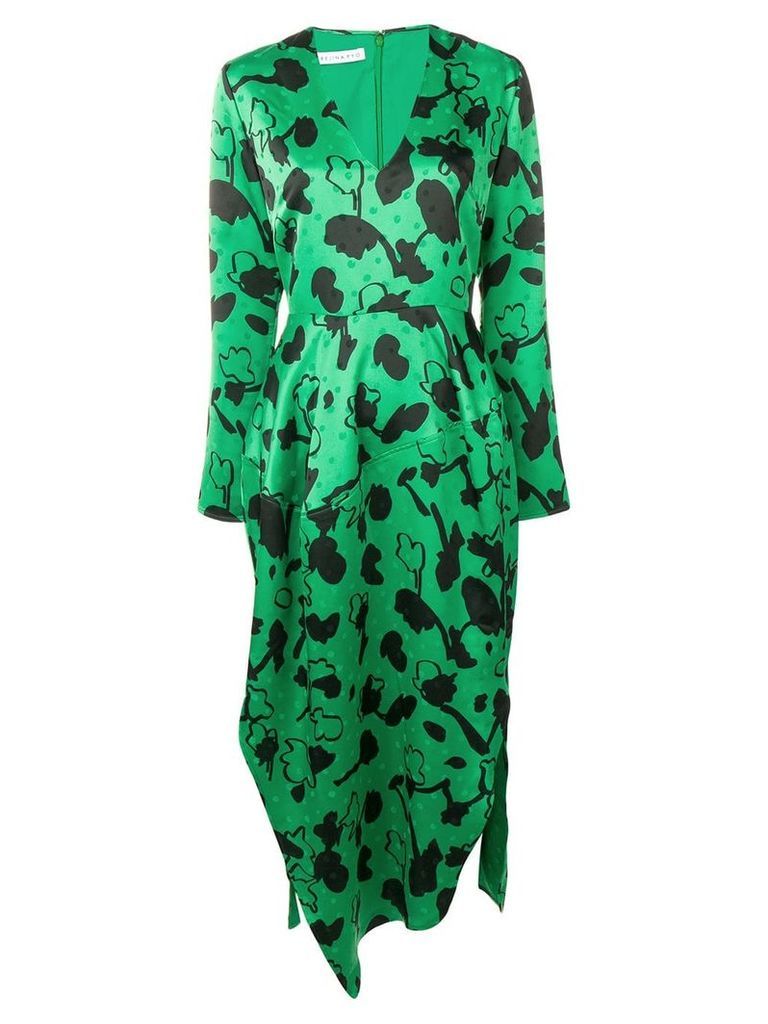 Rejina Pyo floral polka dot dress - Green