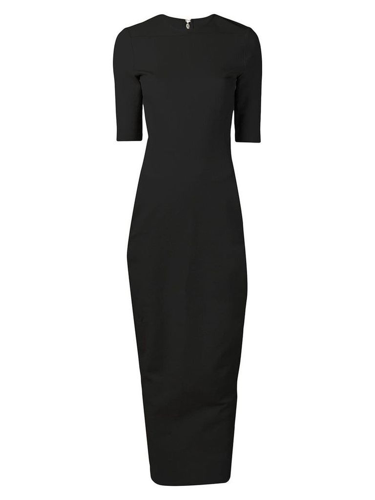 Rick Owens long fitted dress - Black
