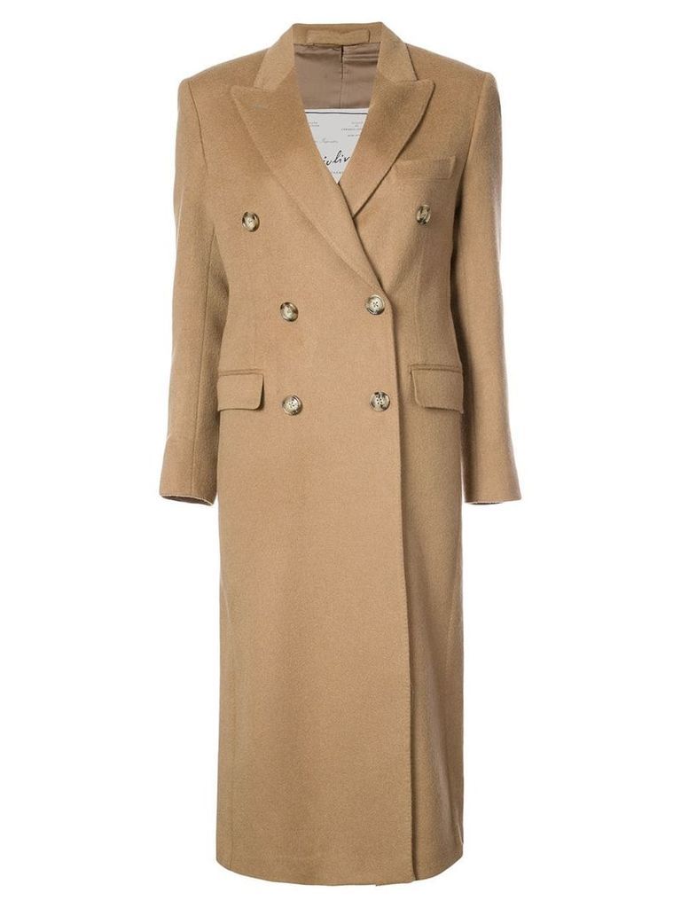 Giuliva Heritage Collection double breasted coat - Neutrals