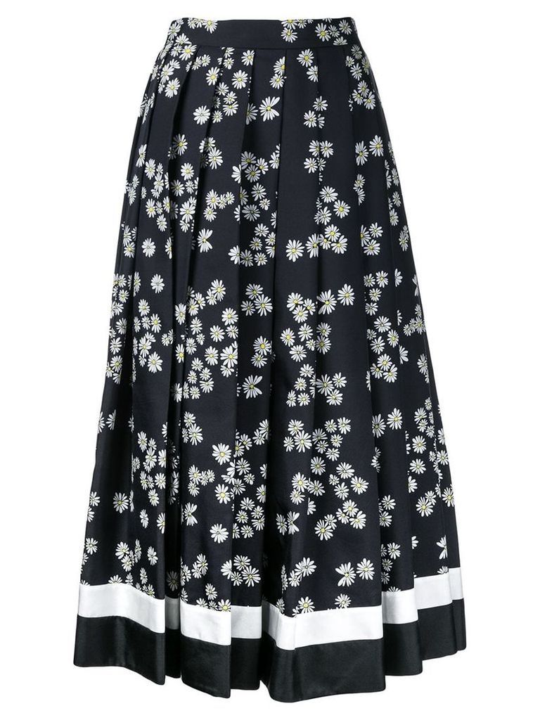 Macgraw Daisy Chain silk skirt - Black