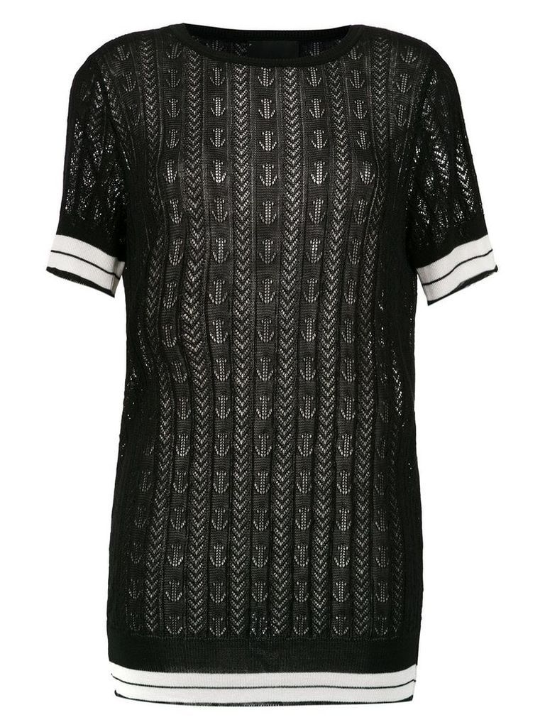 Andrea Bogosian knit blouse - Black