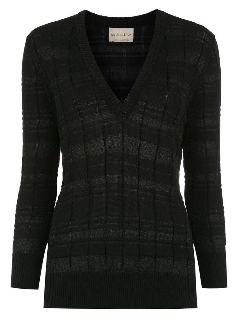 Andrea Bogosian knitted top - Black