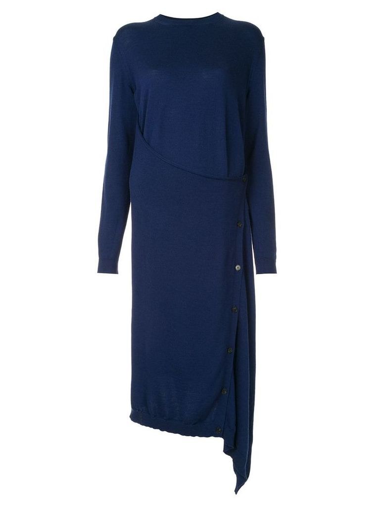 Ports 1961 knitted wrap tunic - Blue