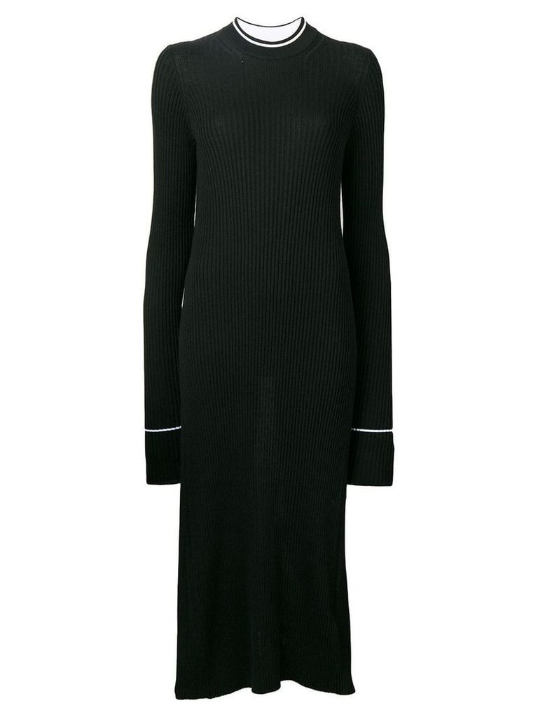 Maison Margiela knitted long dress - Black