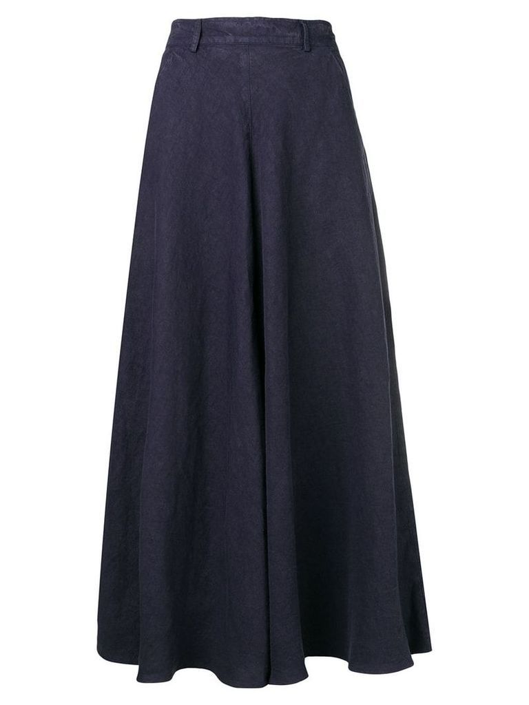 Aspesi high-rise flared skirt - Blue