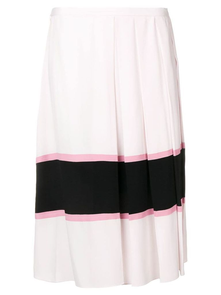 Marni large pleated skirt - PINK