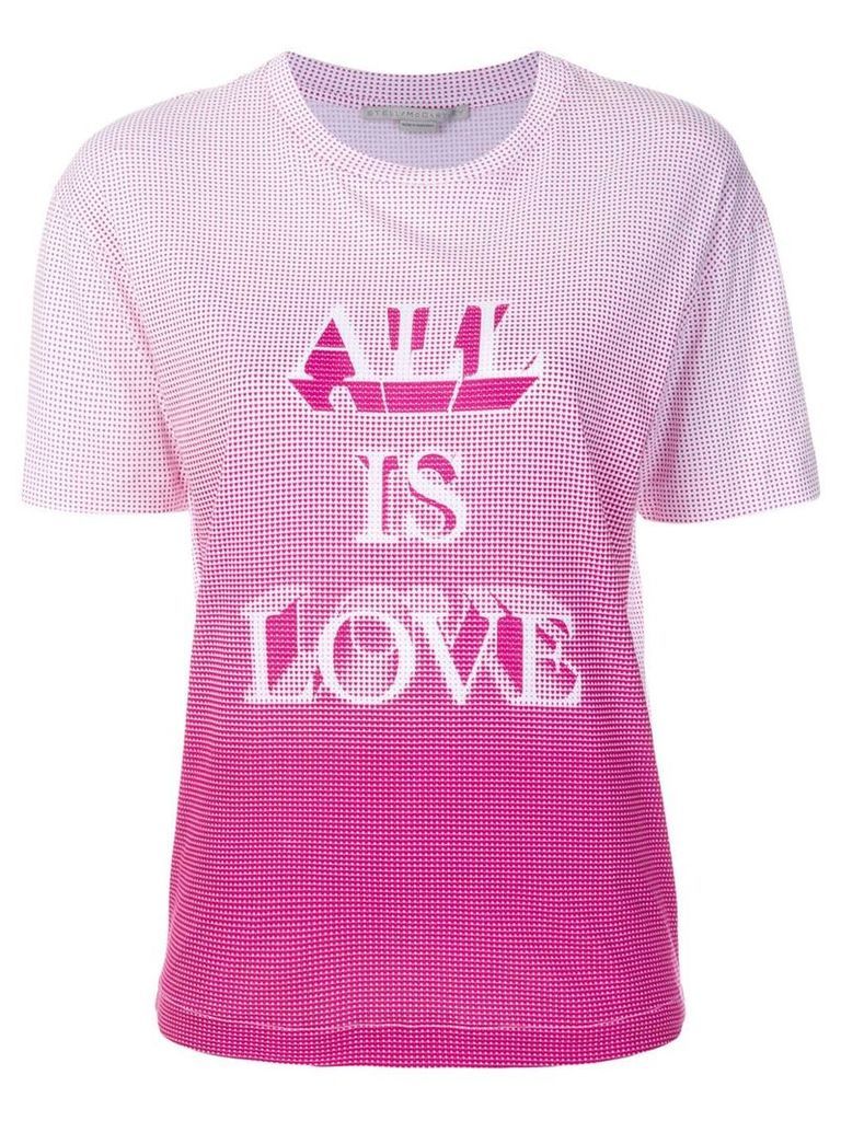 Stella McCartney All Is Love printed T-shirt - White